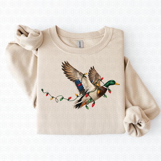 Christmas Mallard Completed Tee