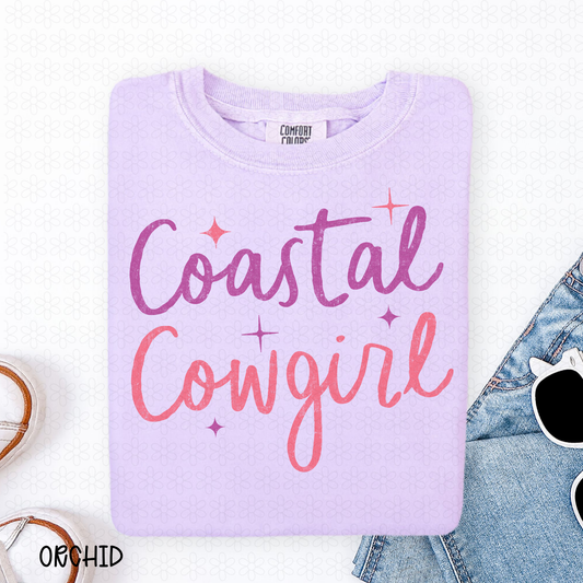 Coastal Cowgirl DTF Transfer