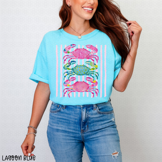 Coastal Crab DTF Transfer