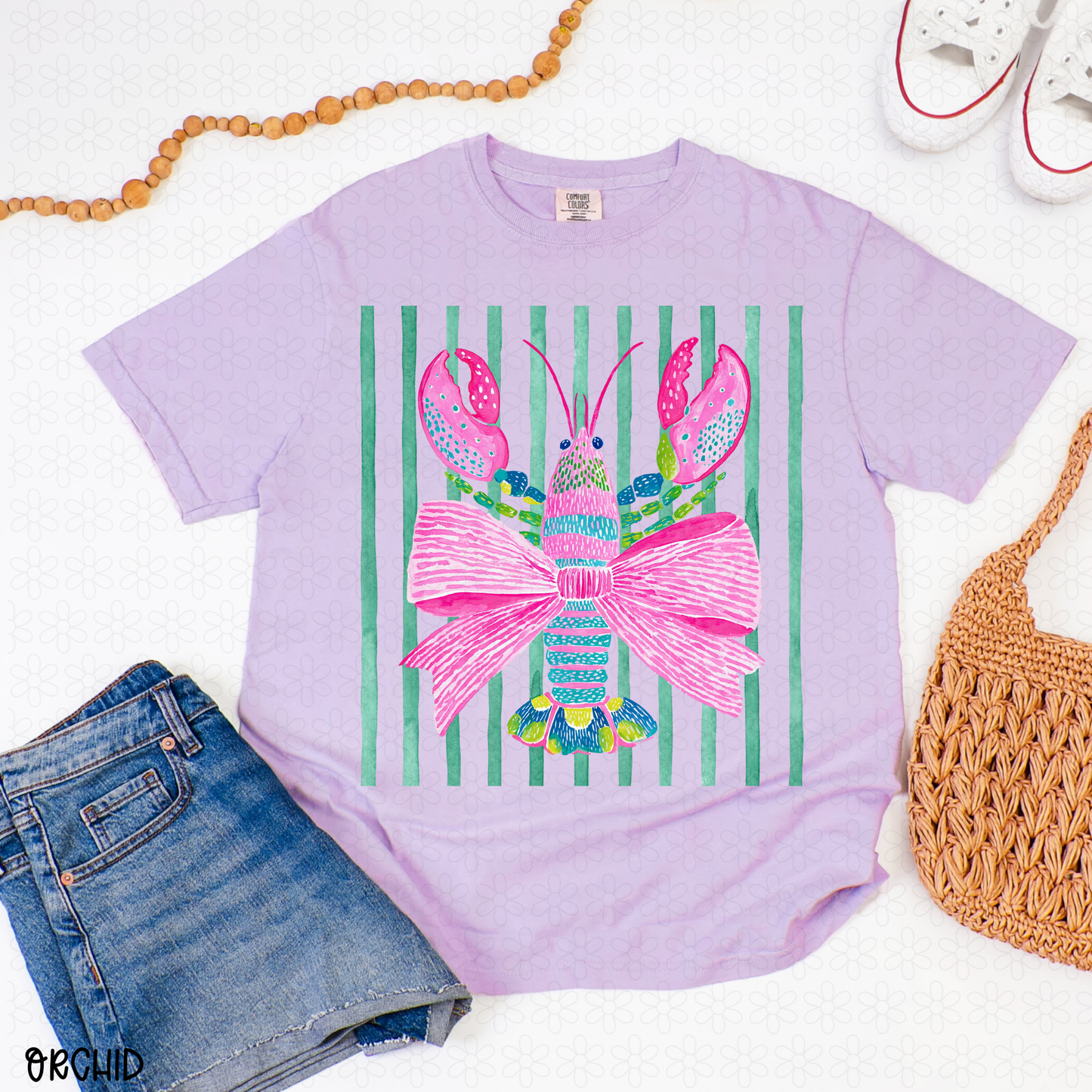 Coastal Lobster Completed Tee