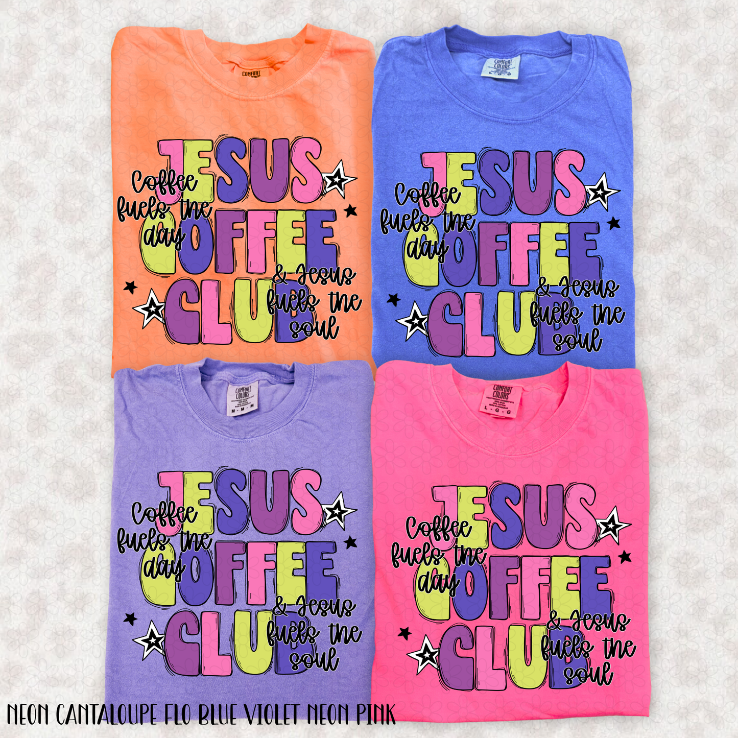 Coffee Fuels The Day Completed Tee