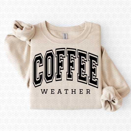 Coffee Weather (Multiple Color Options) Completed Tee