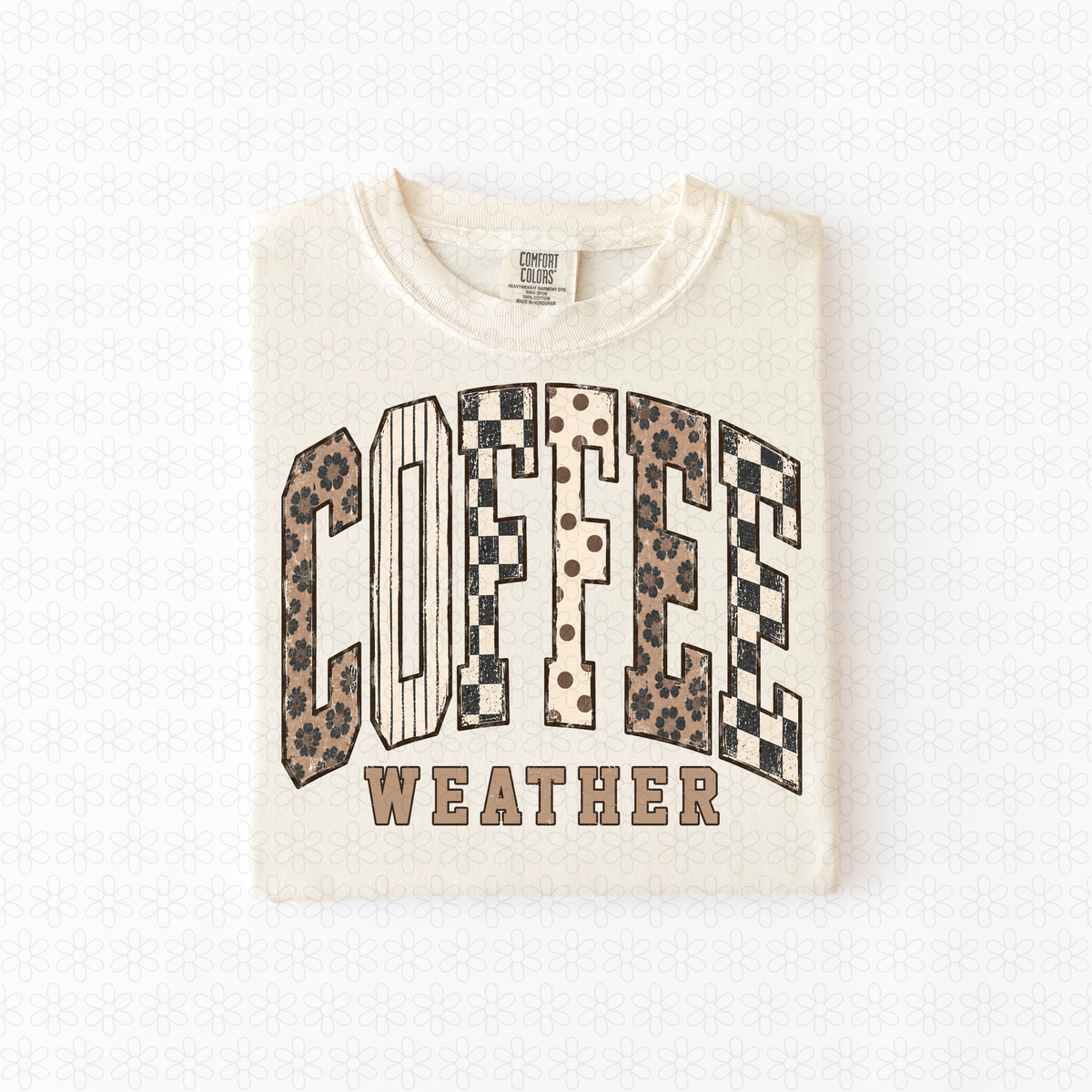 Coffee Weather -Dark Completed Tee