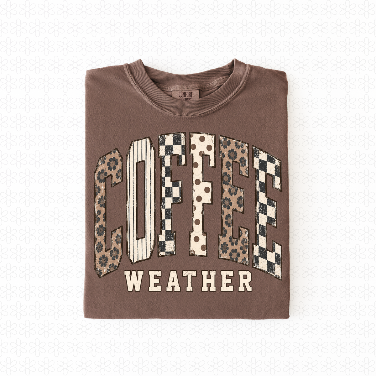 Coffee Weather -Light Completed Tee