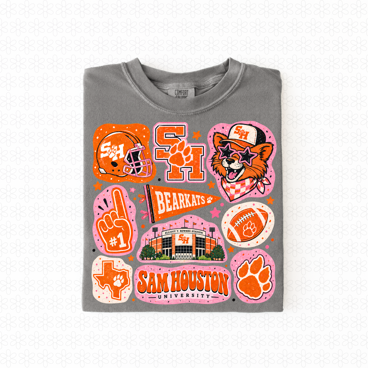 Colorful Teams (Multiple Options) Completed Tee