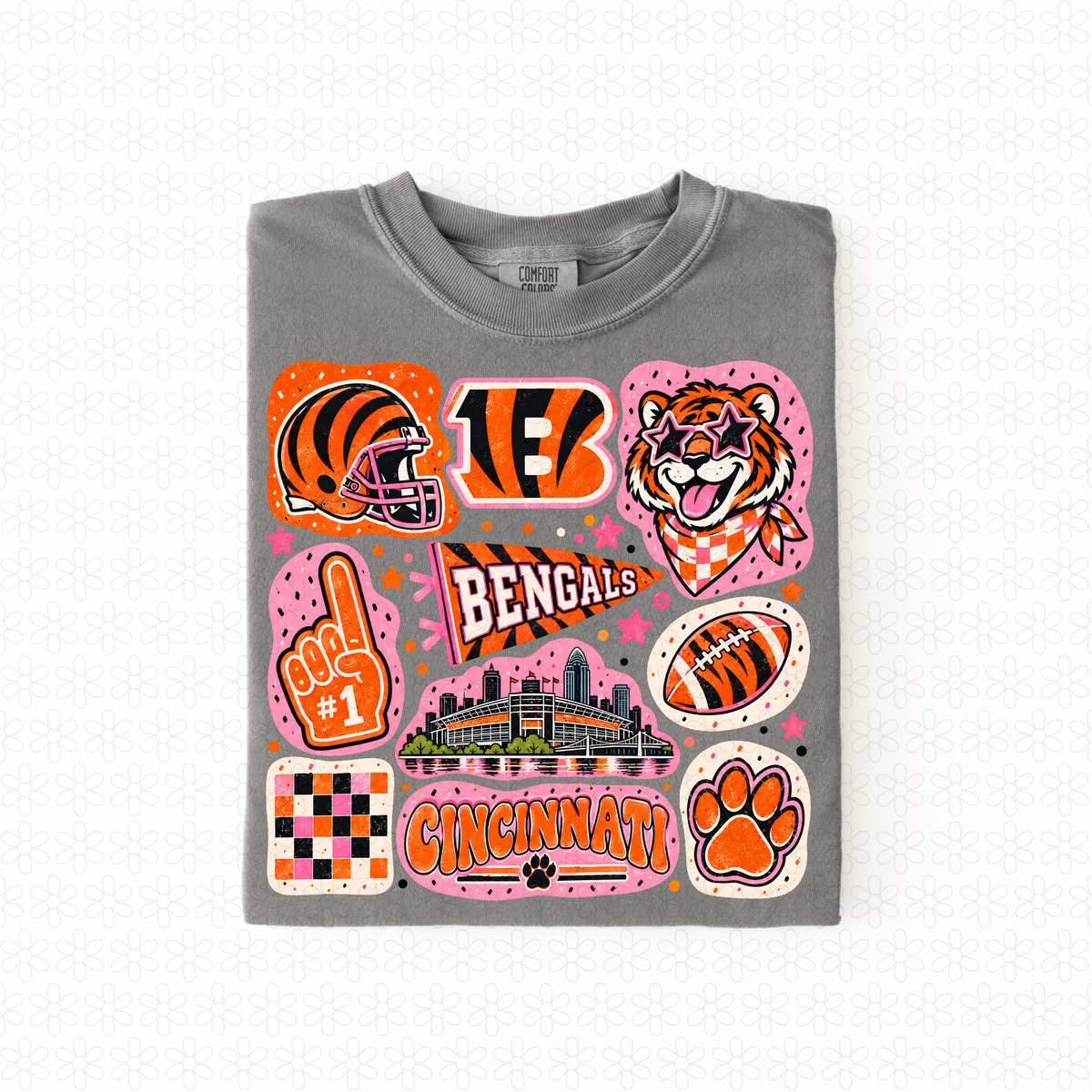 Colorful Teams (Multiple Options) Completed Tee