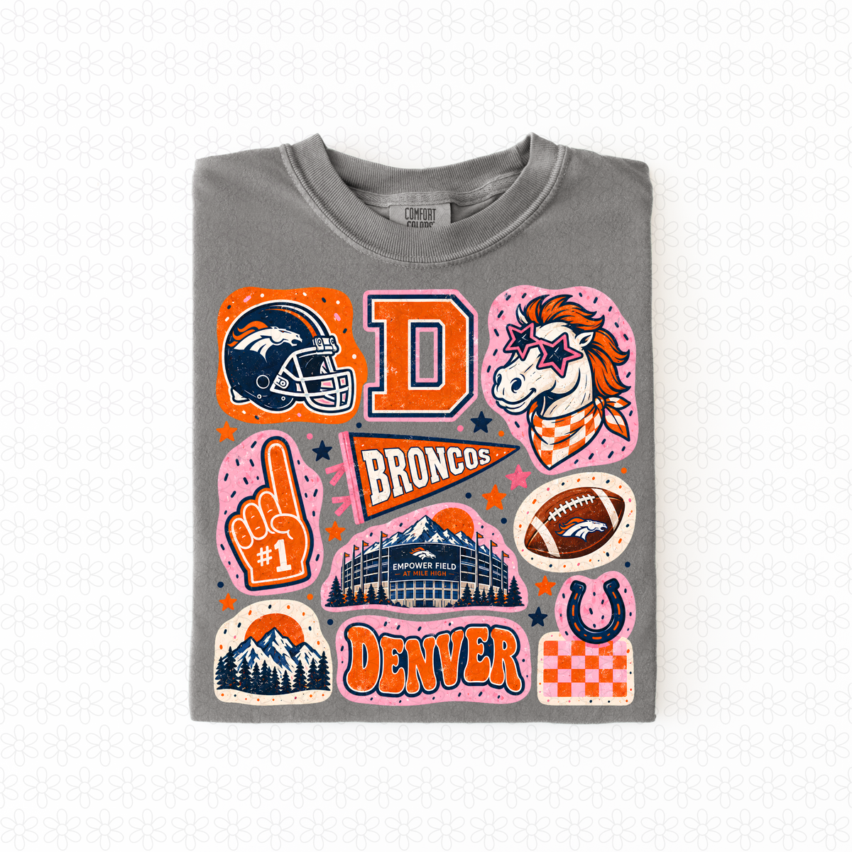 Colorful Teams (Multiple Options) Completed Tee