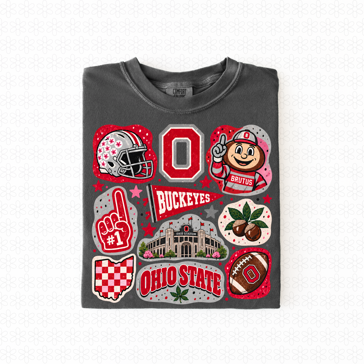 Colorful Teams (Multiple Options) Completed Tee