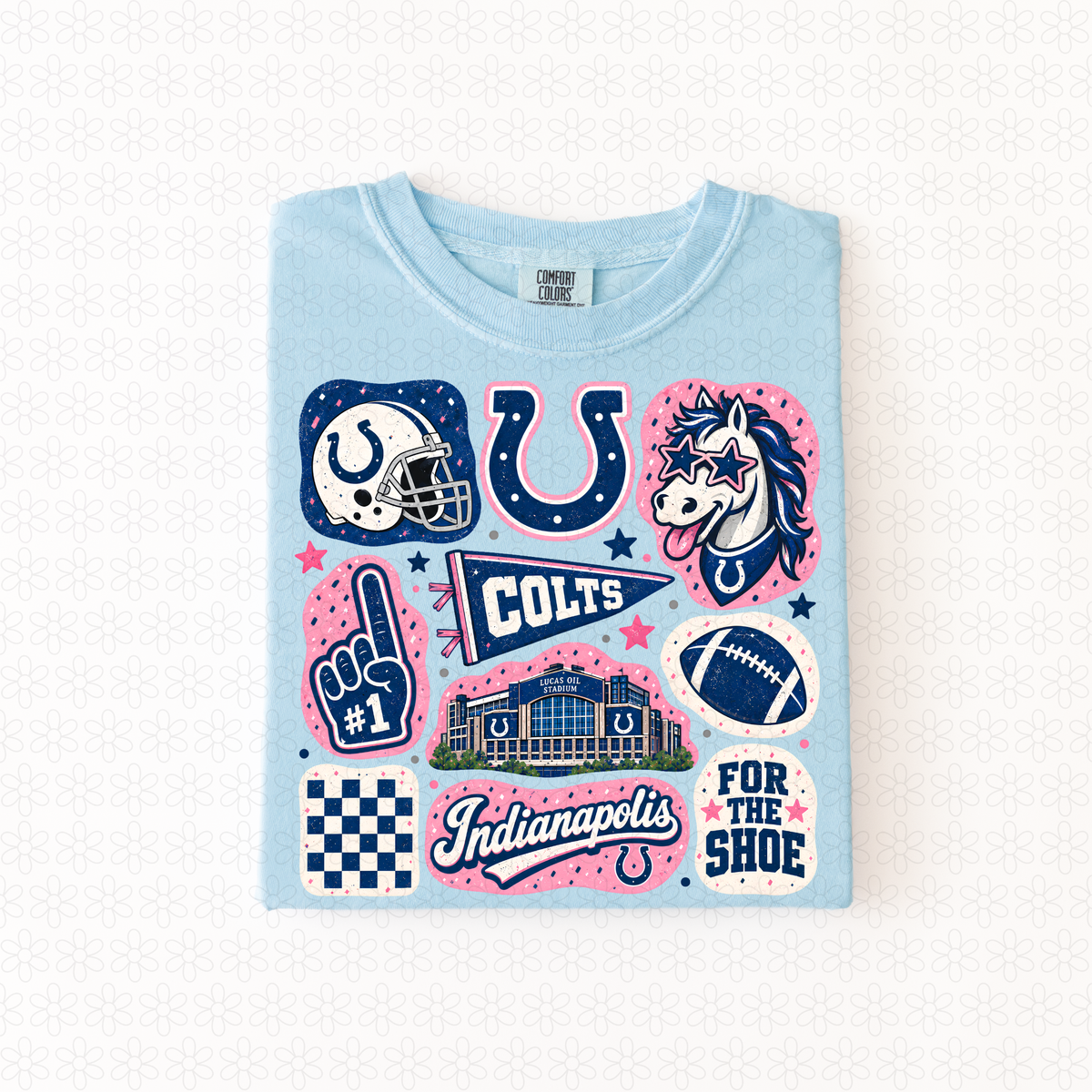 Colorful Teams (Multiple Options) Completed Tee