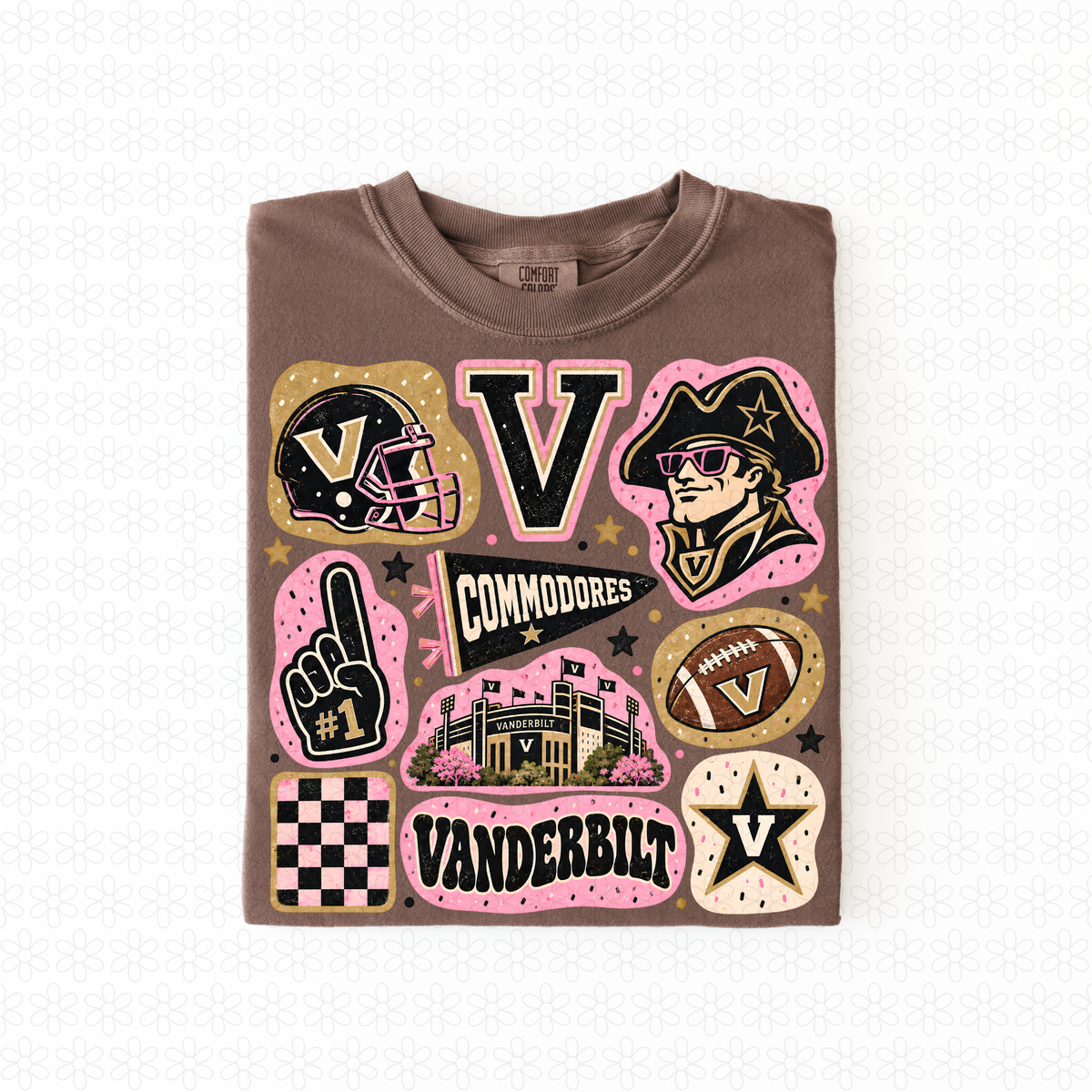 Colorful Teams (Multiple Options) Completed Tee