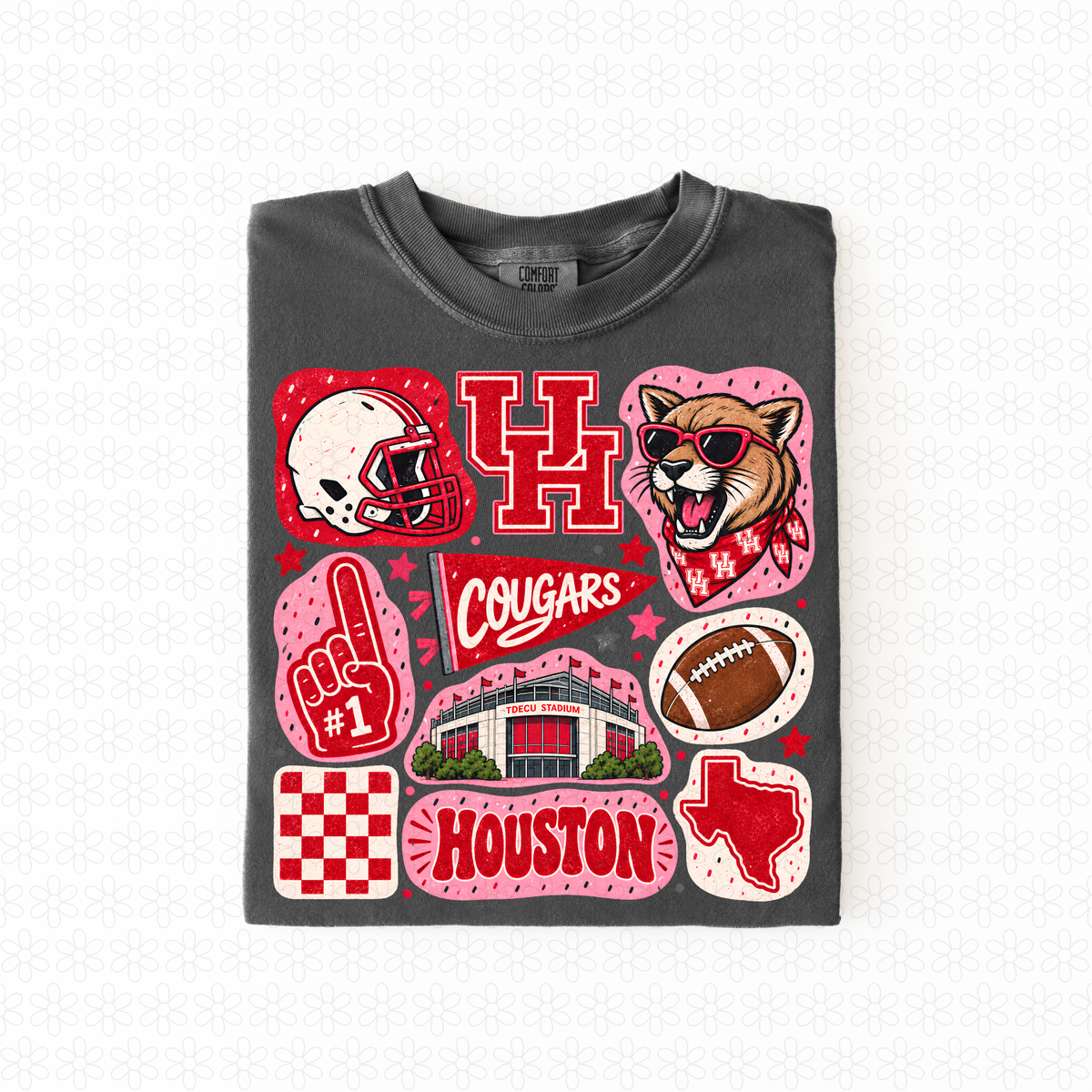Colorful Teams (Multiple Options) Completed Tee