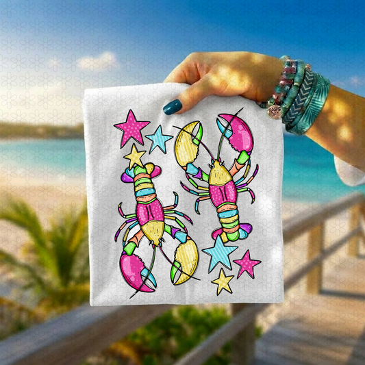 Colorful Crawfish Completed Tee