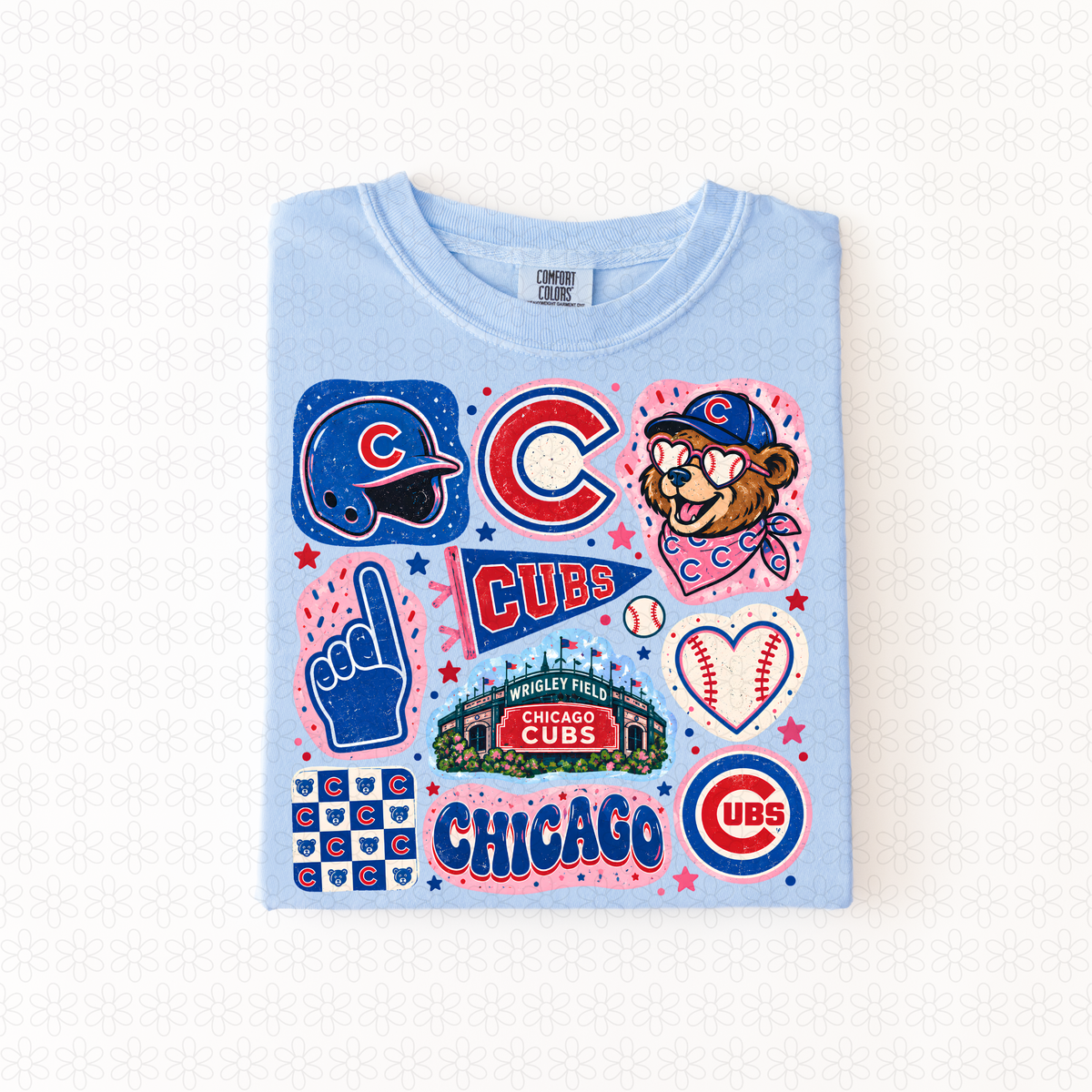Colorful Teams (Multiple Options) Completed Tee