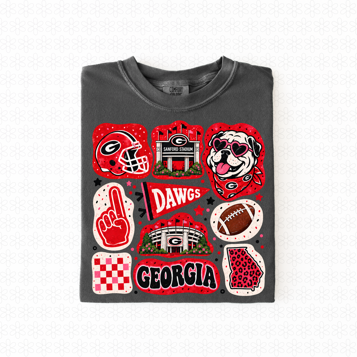 Colorful Teams (Multiple Options) Completed Tee