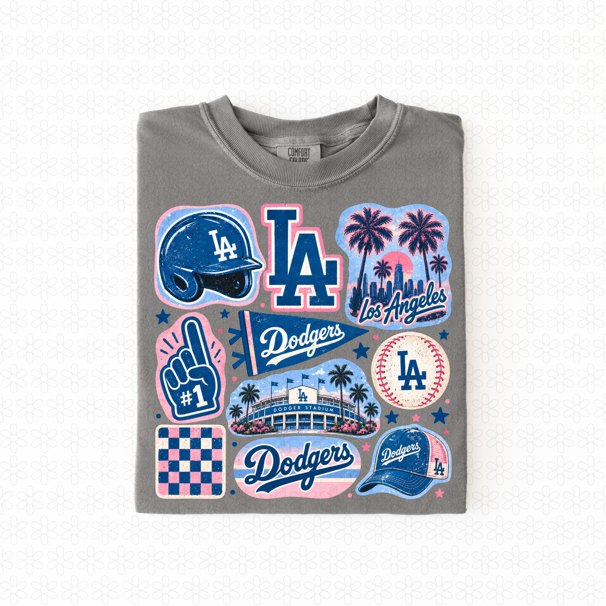 Colorful Teams (Multiple Options) Completed Tee