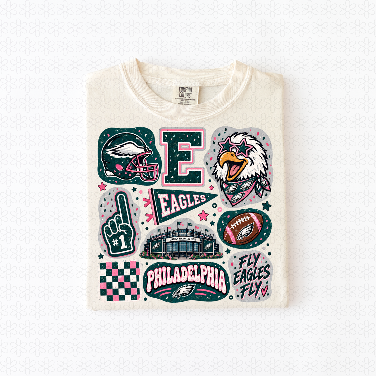 Colorful Teams (Multiple Options) Completed Tee
