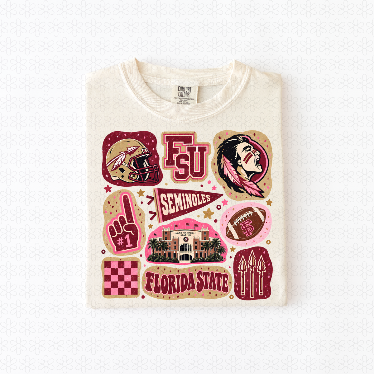 Colorful Teams (Multiple Options) Completed Tee