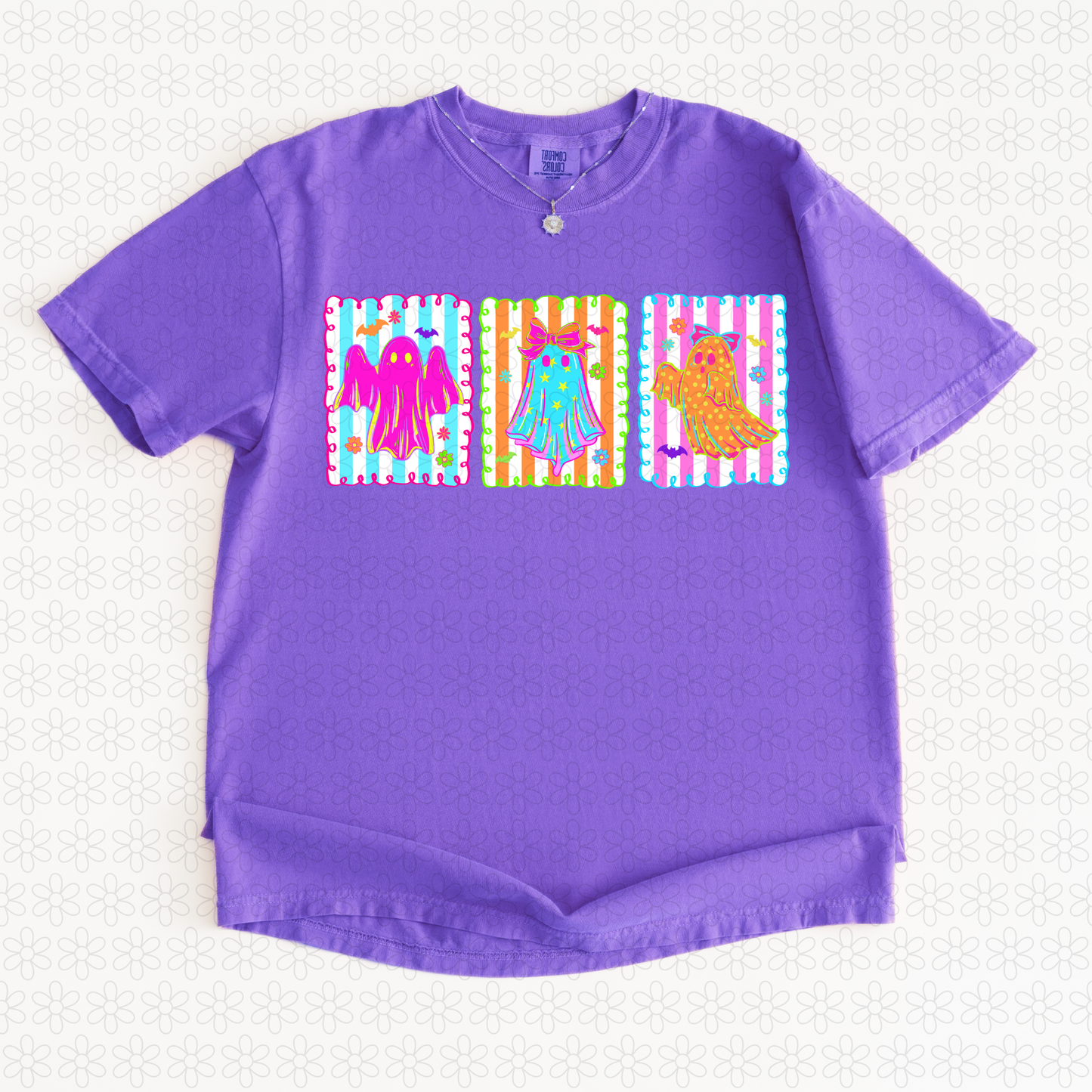 Colorful Ghost DTF Transfer