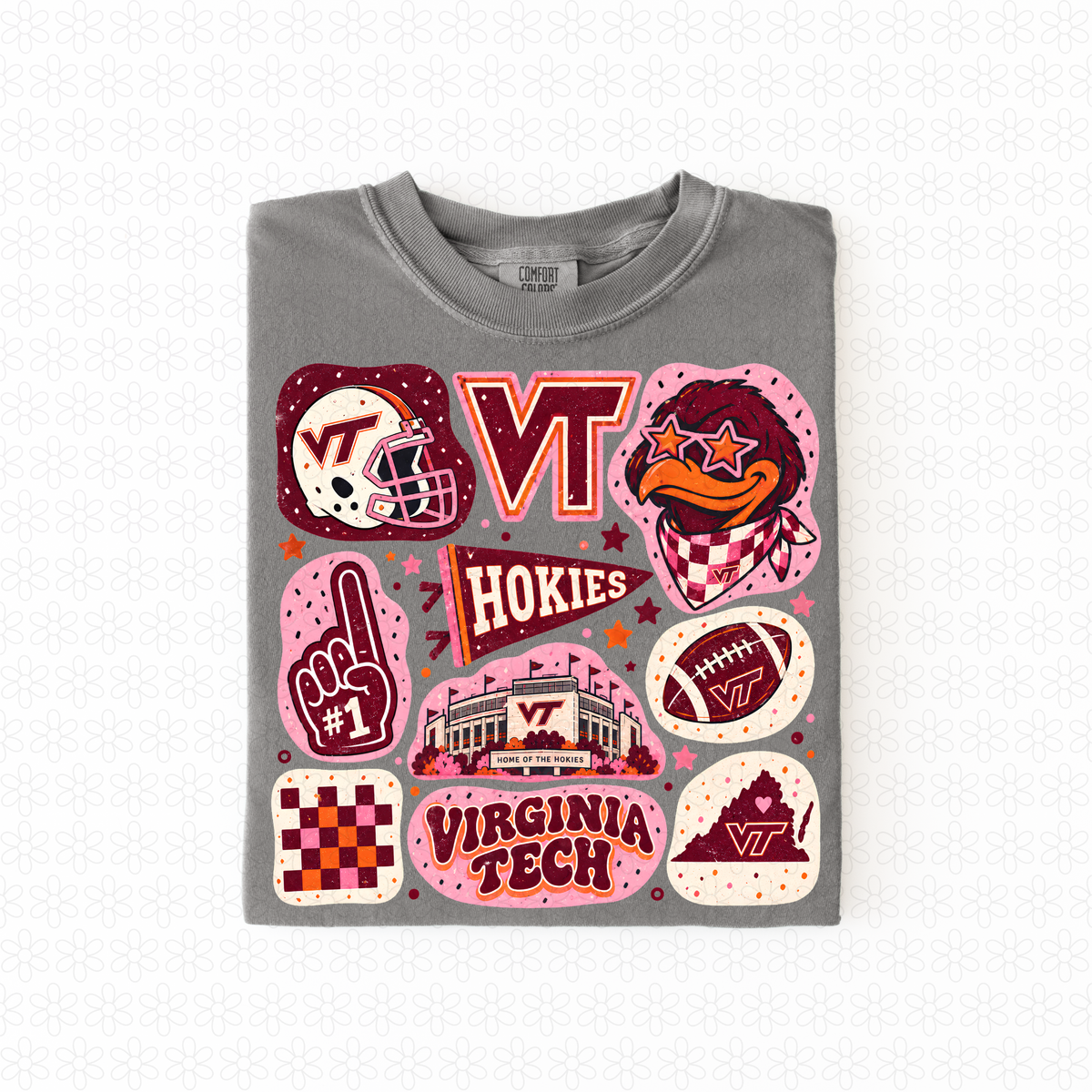 Colorful Teams (Multiple Options) Completed Tee