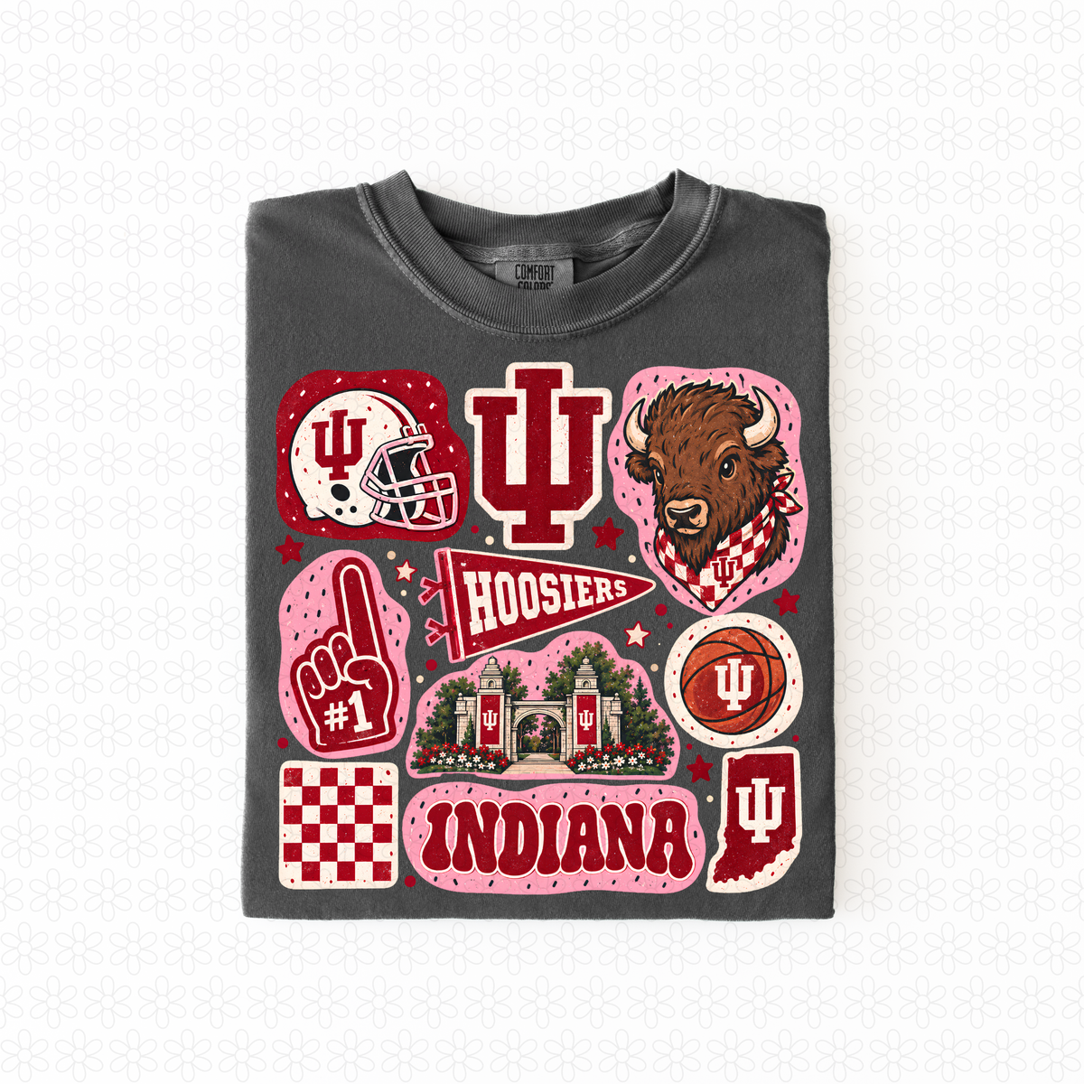 Colorful Teams (Multiple Options) Completed Tee