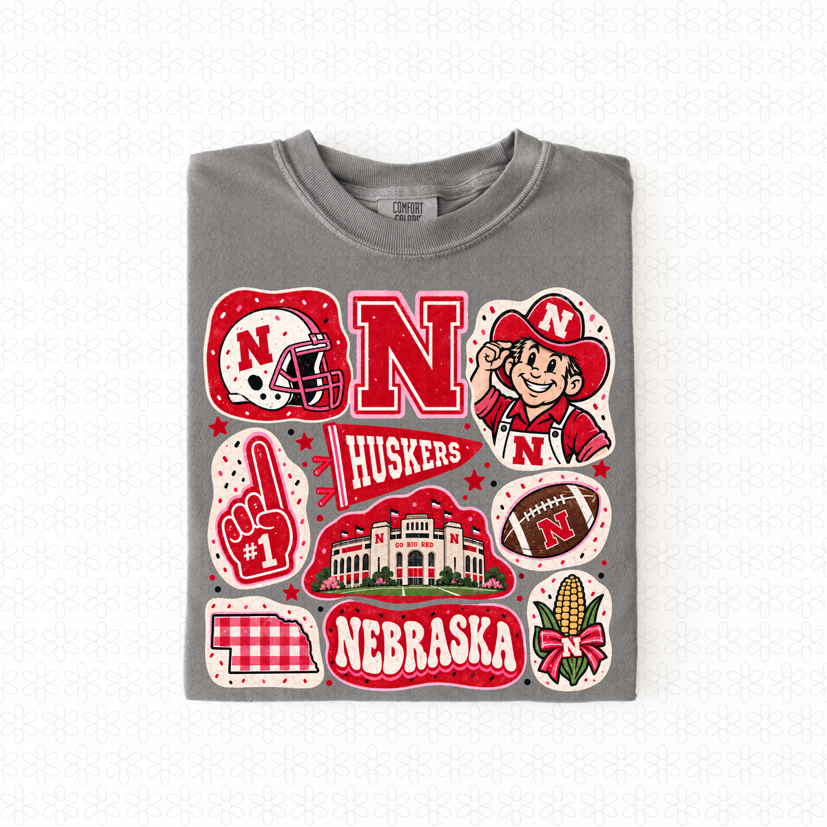 Colorful Teams (Multiple Options) Completed Tee
