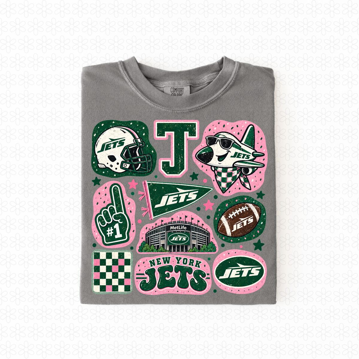 Colorful Teams (Multiple Options) Completed Tee