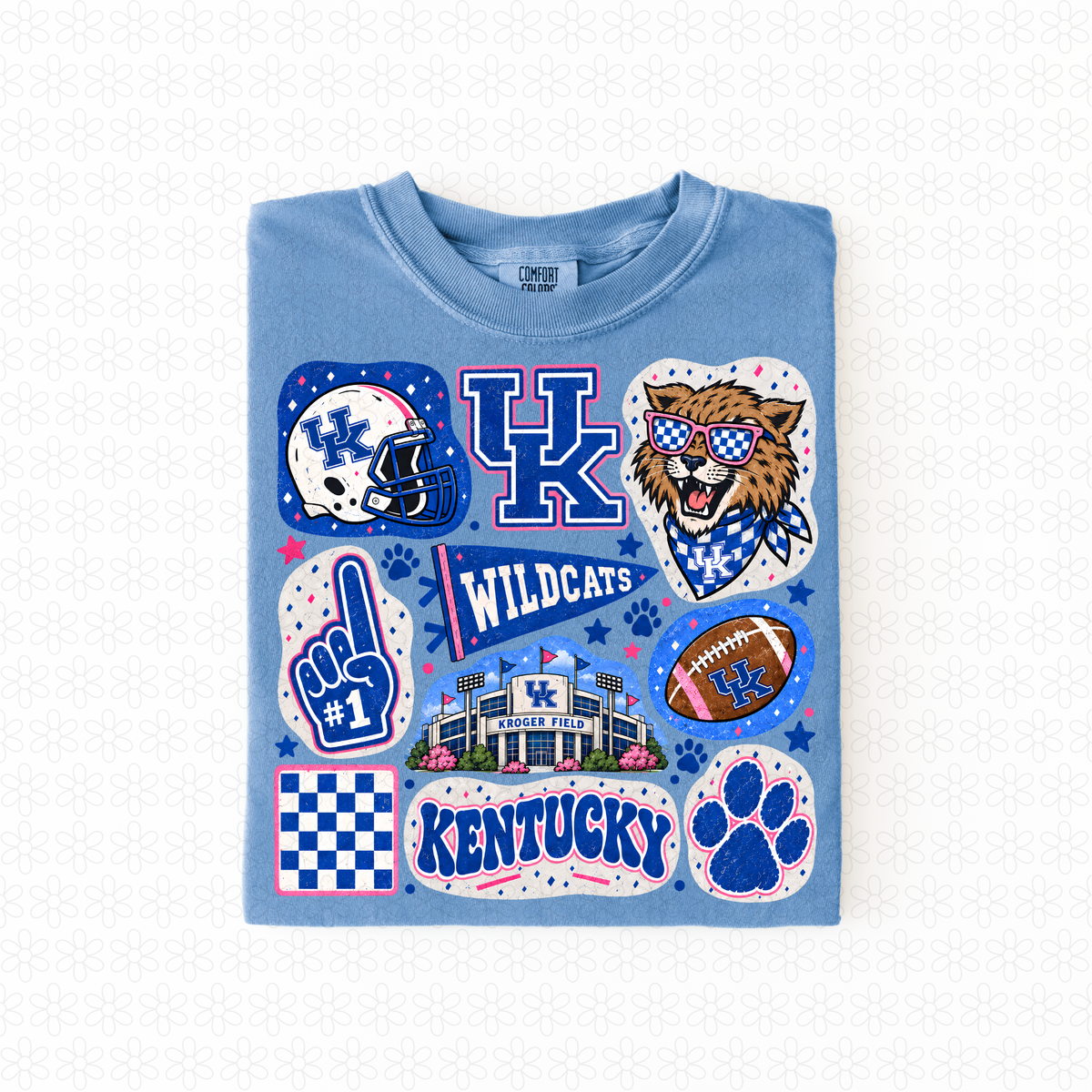 Colorful Teams (Multiple Options) Completed Tee