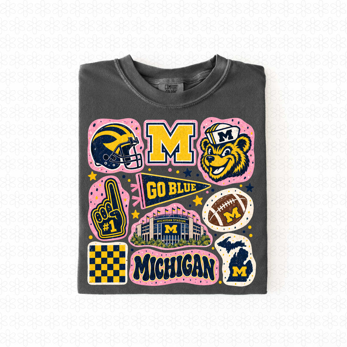 Colorful Teams (Multiple Options) Completed Tee