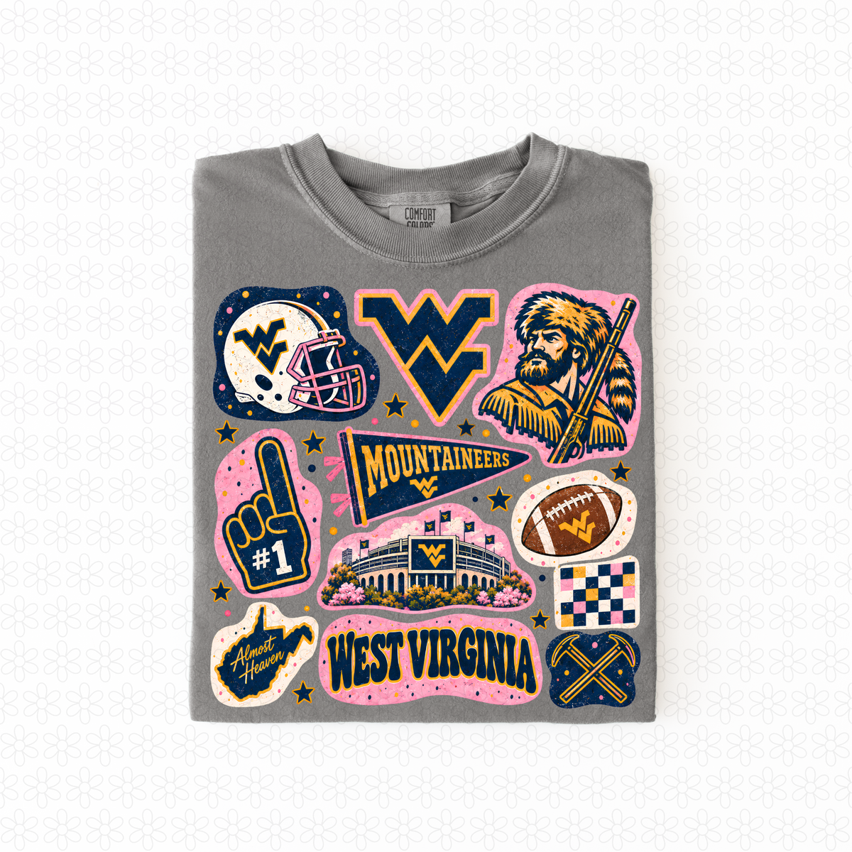 Colorful Teams (Multiple Options) Completed Tee