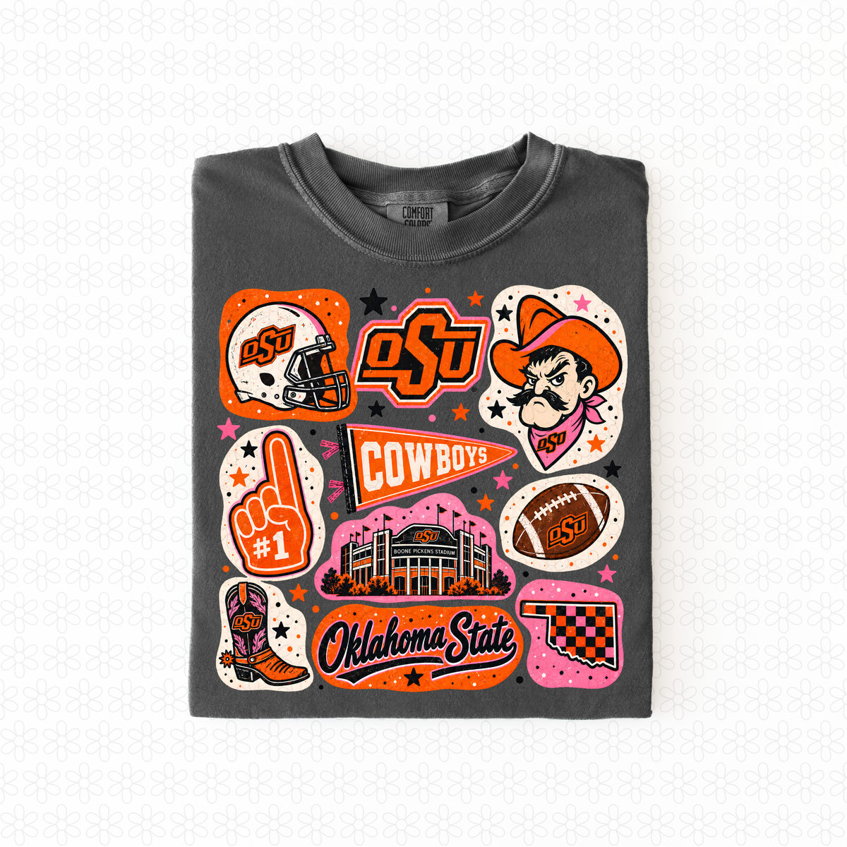 Colorful Teams (Multiple Options) Completed Tee