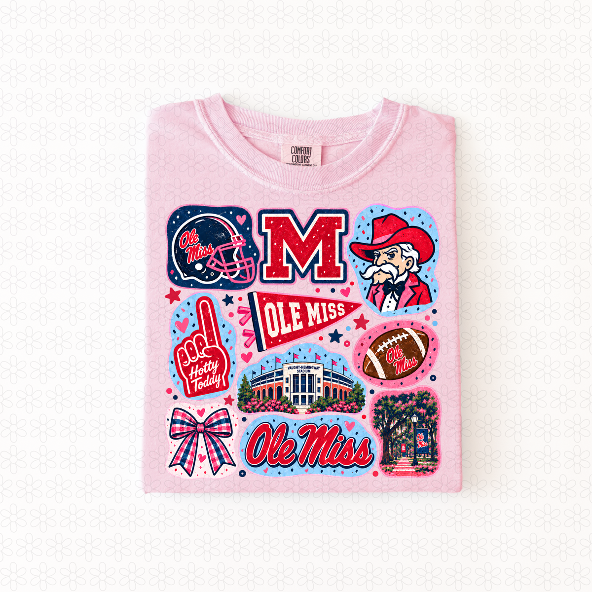 Colorful Teams (Multiple Options) Completed Tee