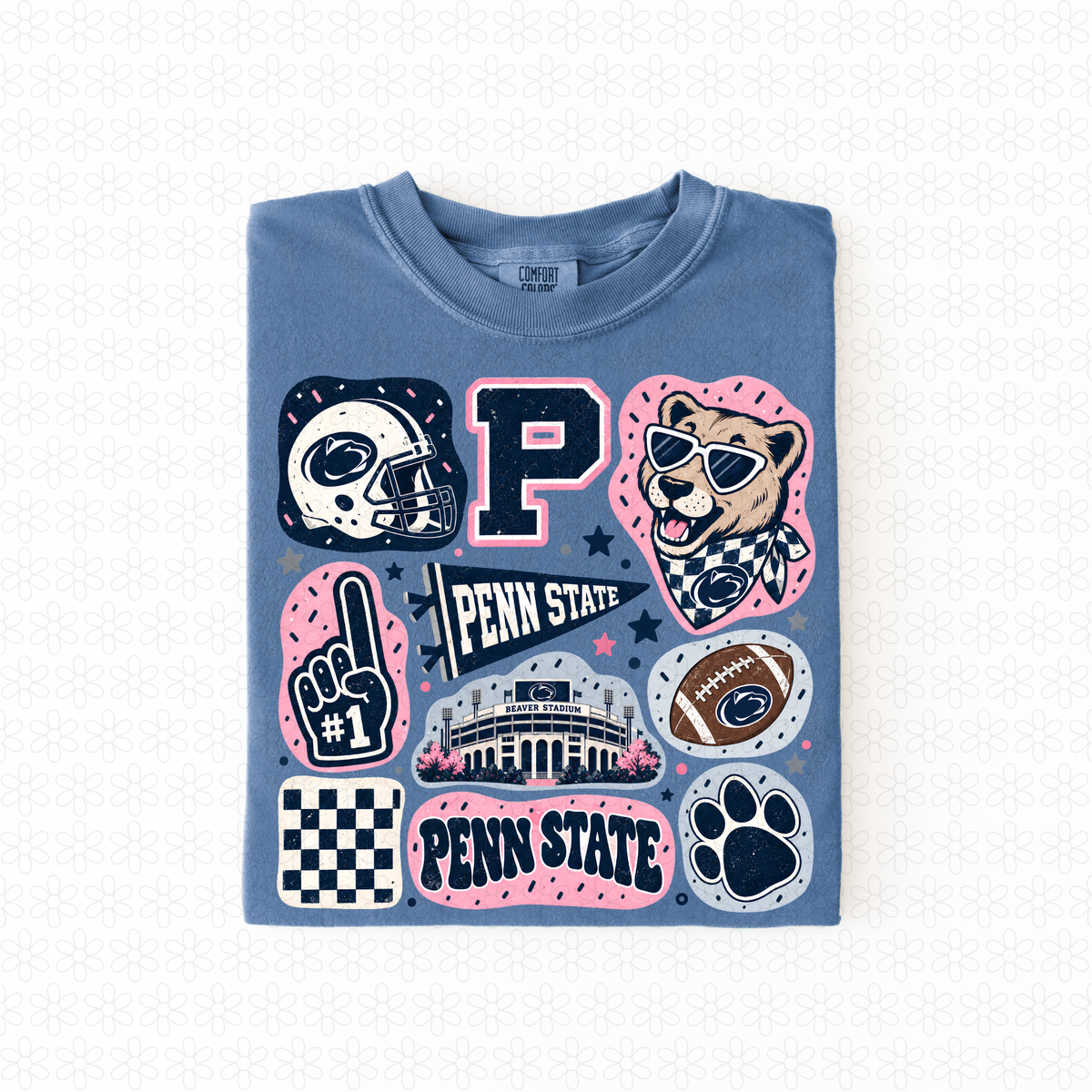 Colorful Teams (Multiple Options) Completed Tee