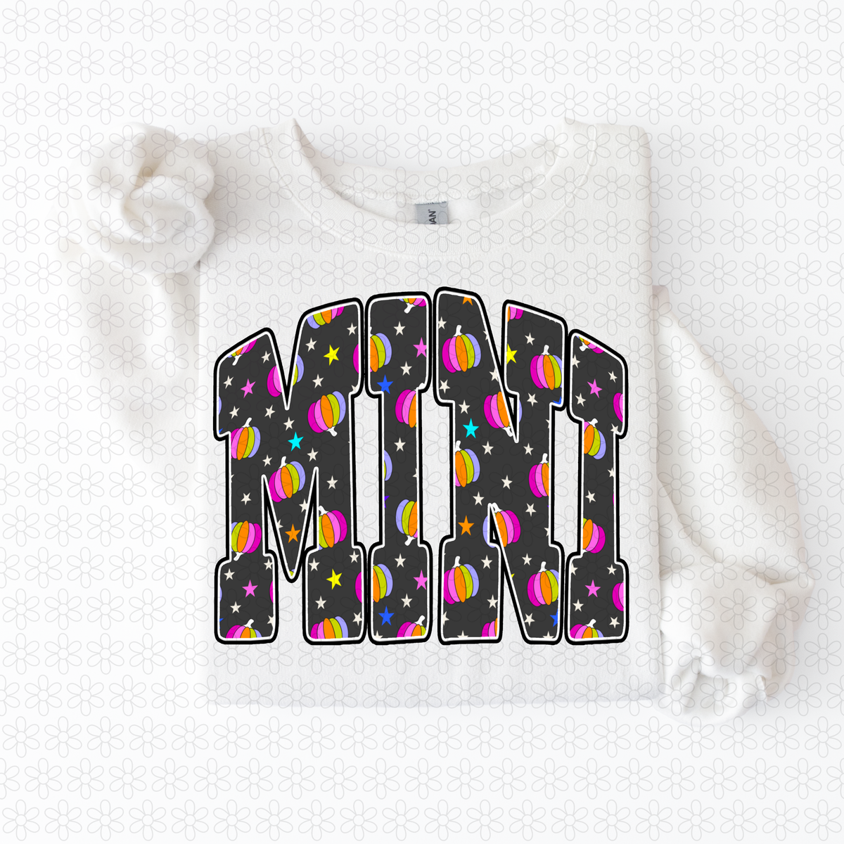 Colorful Pumpkin Mini Completed Tee
