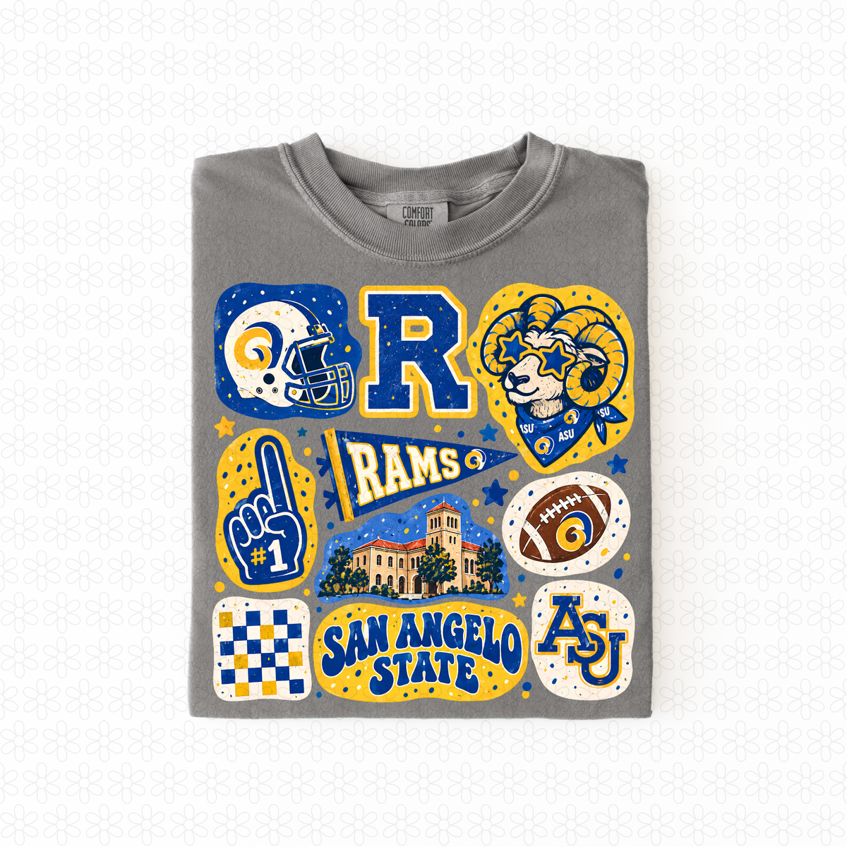 Colorful Teams (Multiple Options) Completed Tee