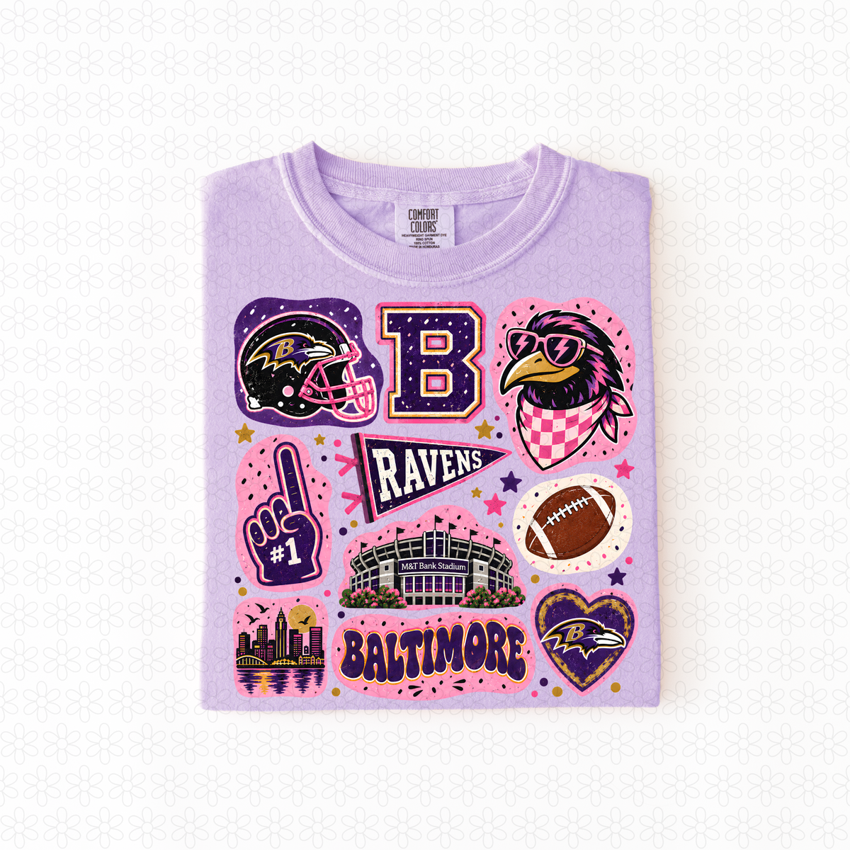 Colorful Teams (Multiple Options) Completed Tee