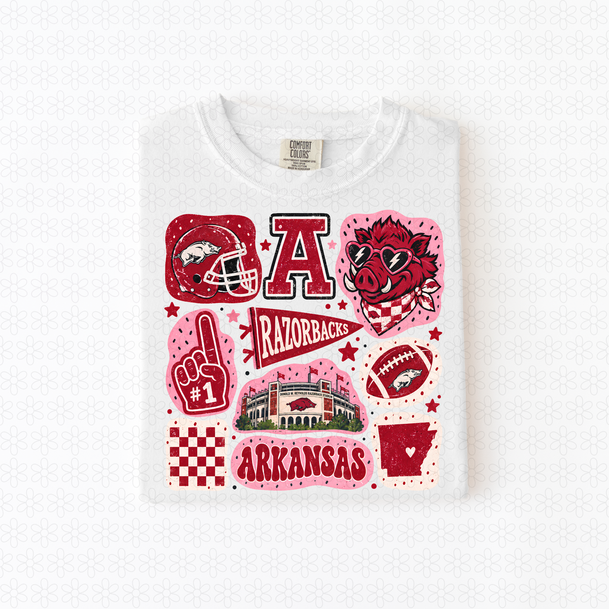 Colorful Teams (Multiple Options) Completed Tee