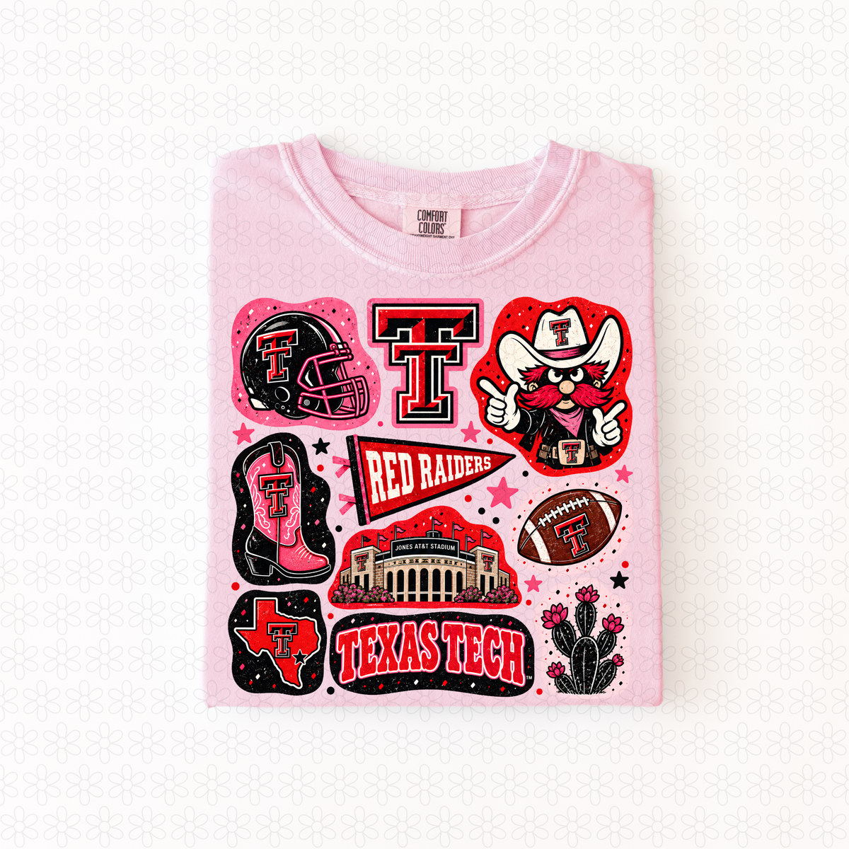 Colorful Teams (Multiple Options) Completed Tee