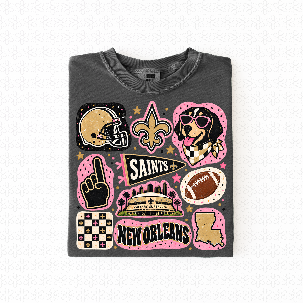 Colorful Teams (Multiple Options) Completed Tee