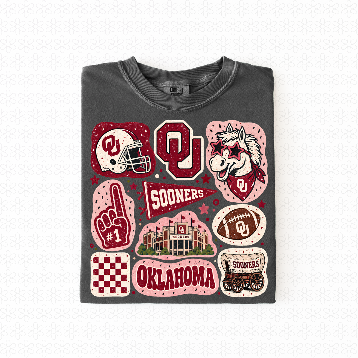Colorful Teams (Multiple Options) Completed Tee