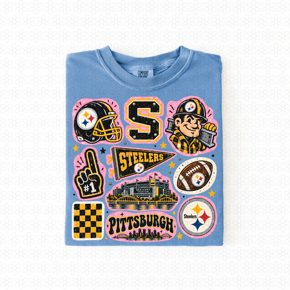 Colorful Teams (Multiple Options) Completed Tee