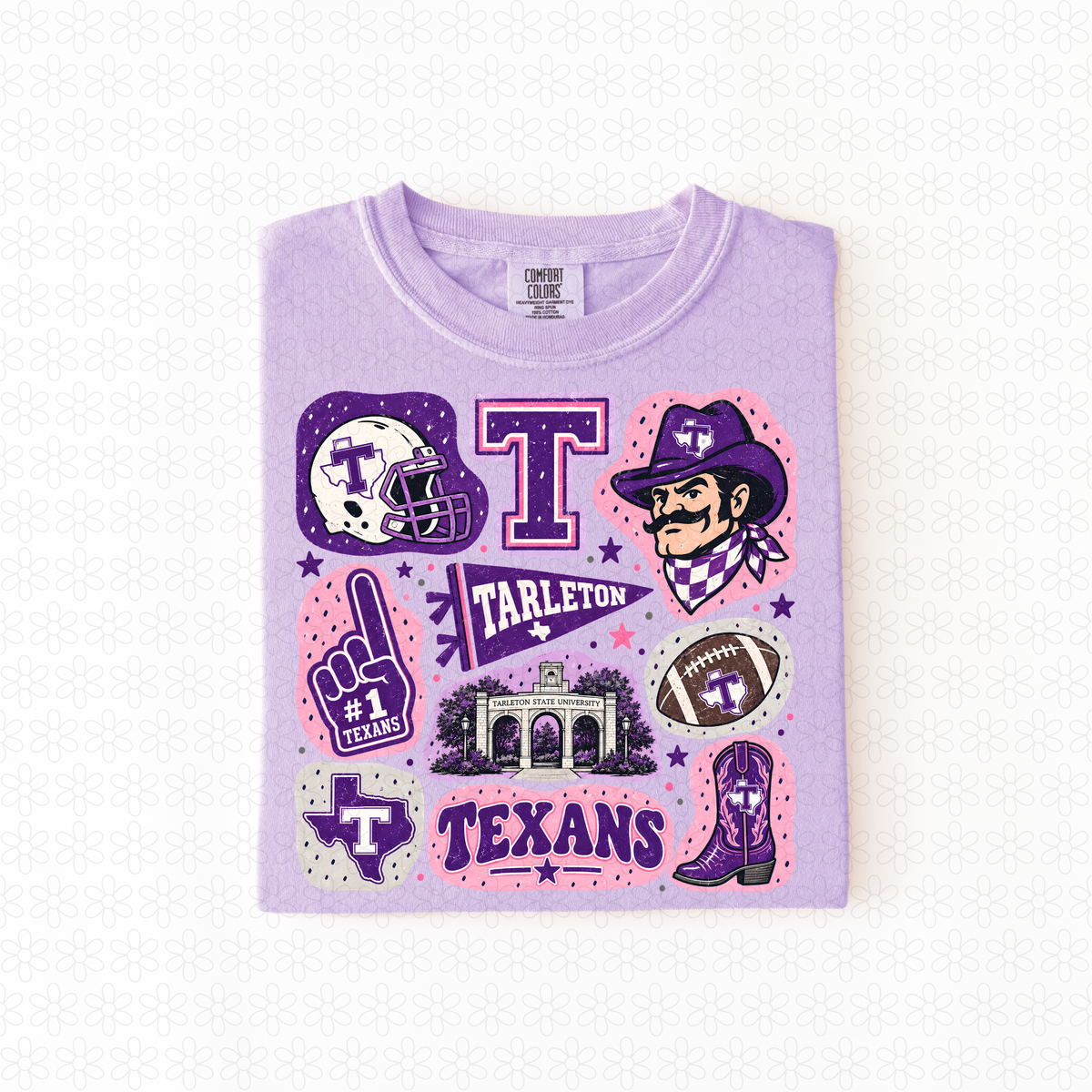 Colorful Teams (Multiple Options) Completed Tee