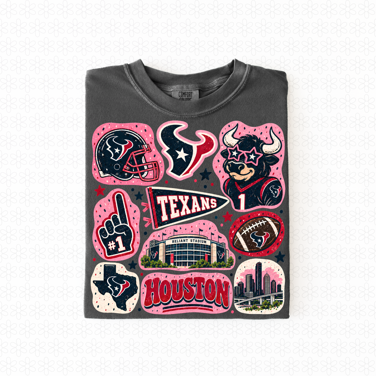 Colorful Teams (Multiple Options) Completed Tee