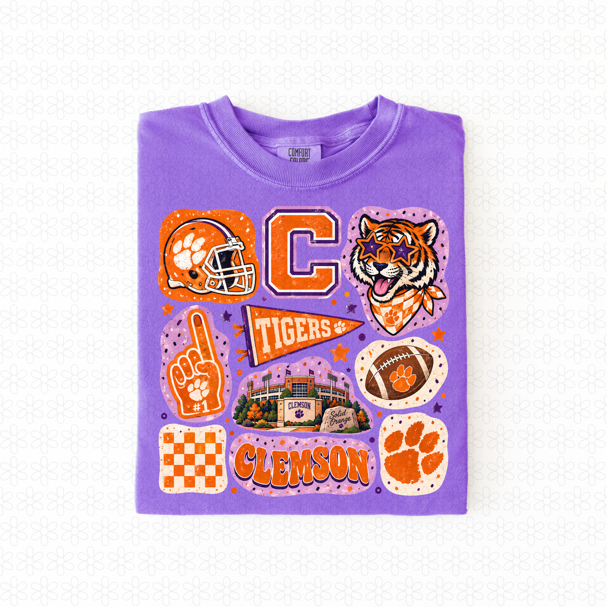 Colorful Teams (Multiple Options) Completed Tee
