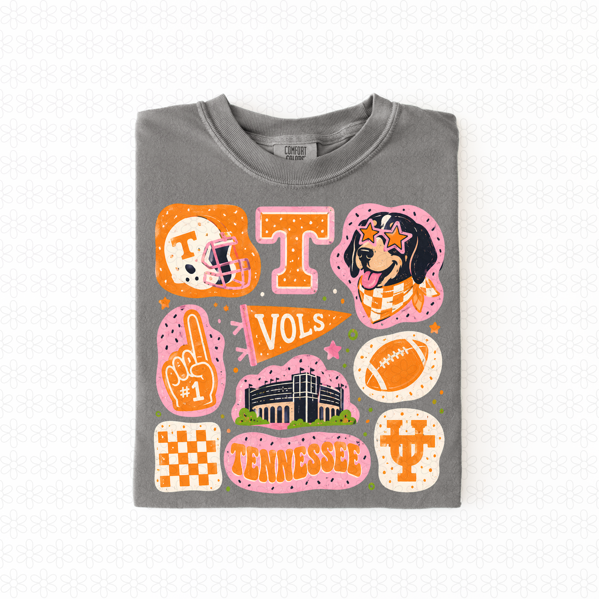 Colorful Teams (Multiple Options) Completed Tee