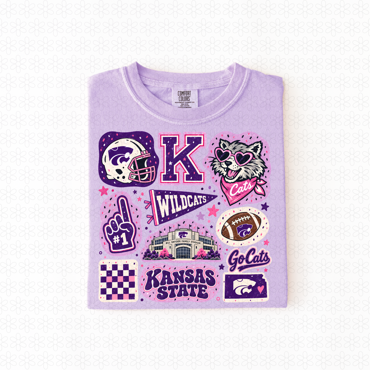Colorful Teams (Multiple Options) Completed Tee