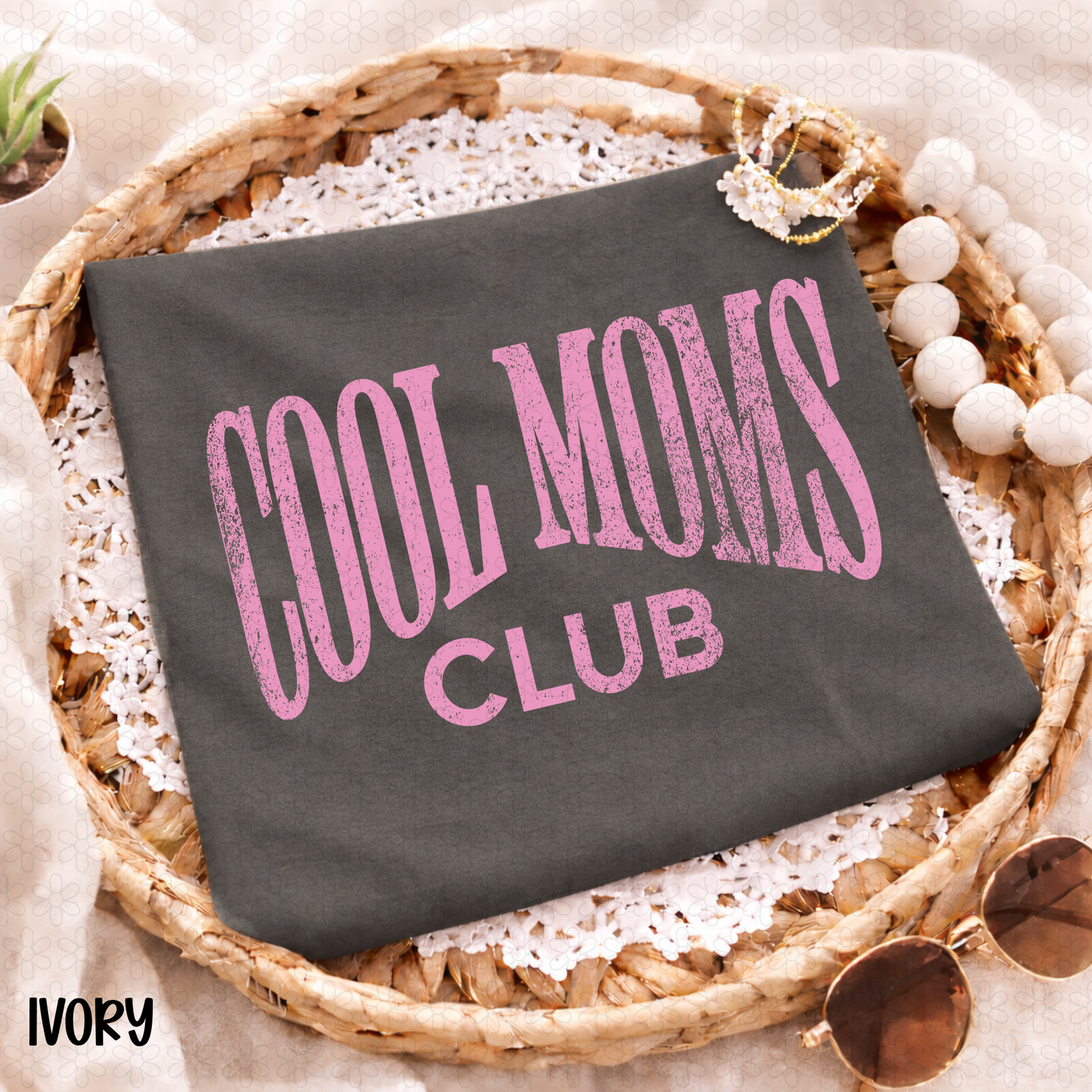 Cool Moms Club (Multiple Color Options) Completed Tee