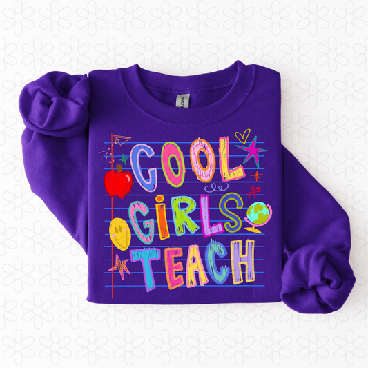 Cool Girls Teach Completed Tee