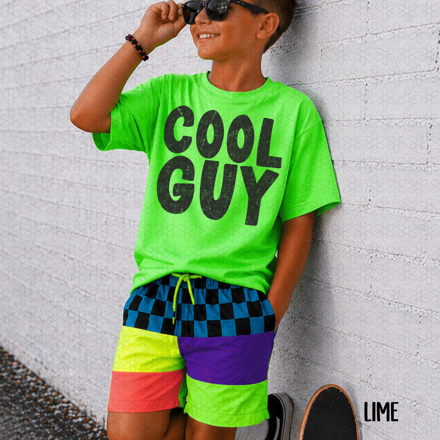 Cool Guy- Black Completed Tee