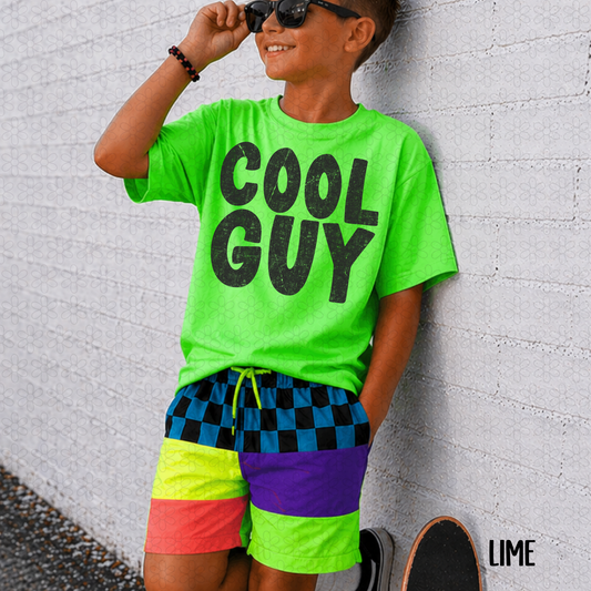 Cool Guy- Black Completed Tee