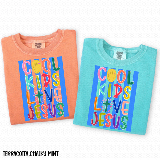 Cool Kids Love Jesus DTF Transfer